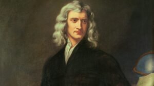 Painting of Newton