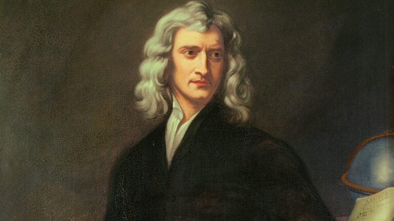 Painting of Newton